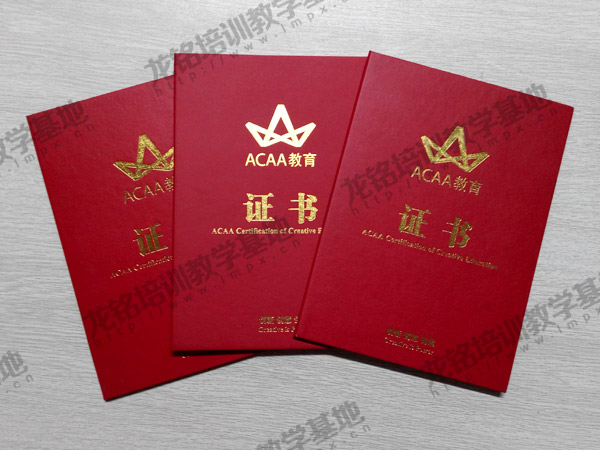 图-ACAA中国数字艺术设计师认证证书
