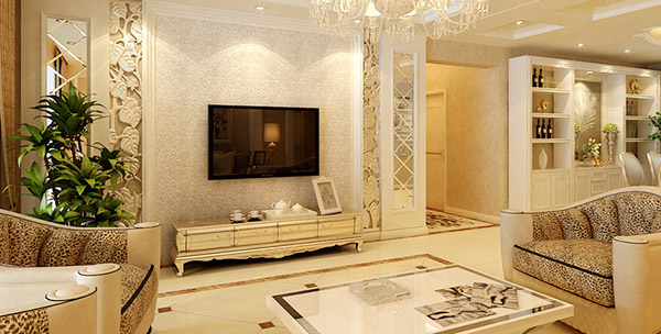 申树吉出品丨浅水湾1号190平欧式风格家装室内设计作品