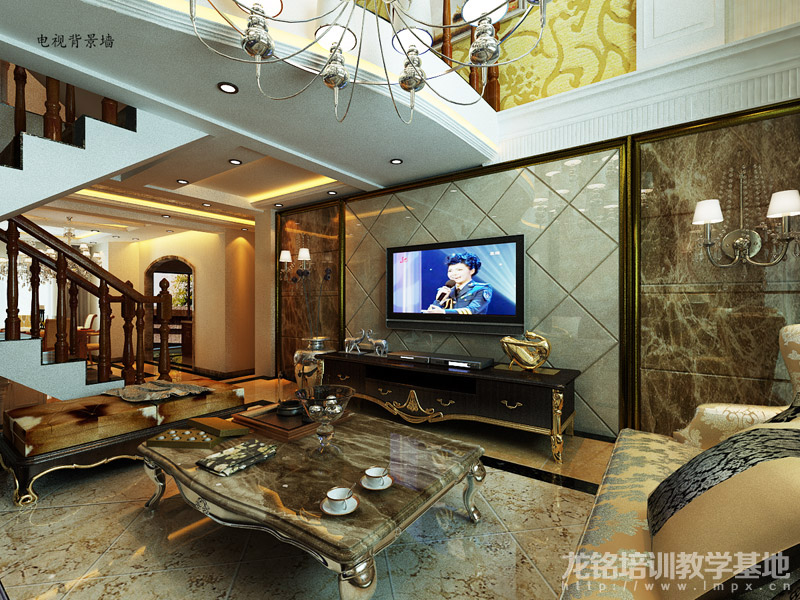 图-谢广超山水俪城室内设计效果图作品